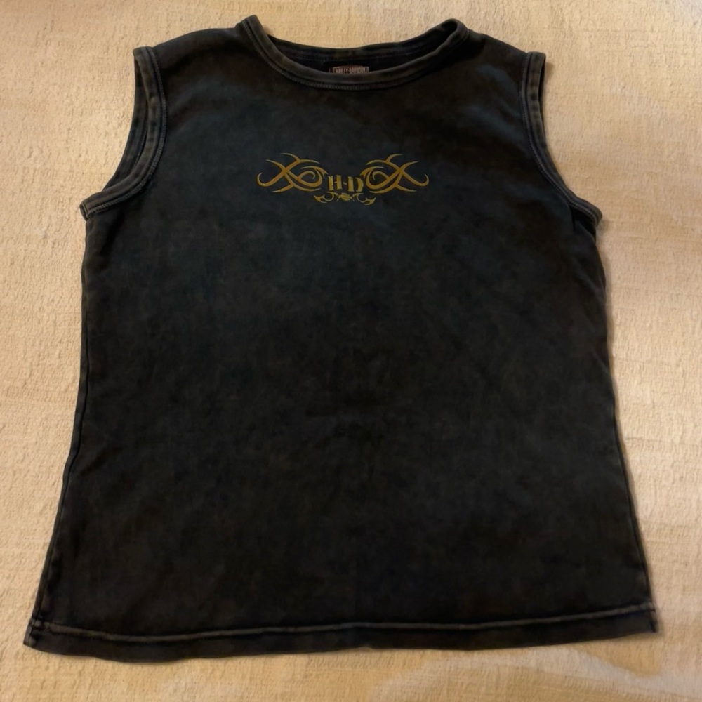 Harley Davidson Graphic Muscle Tank